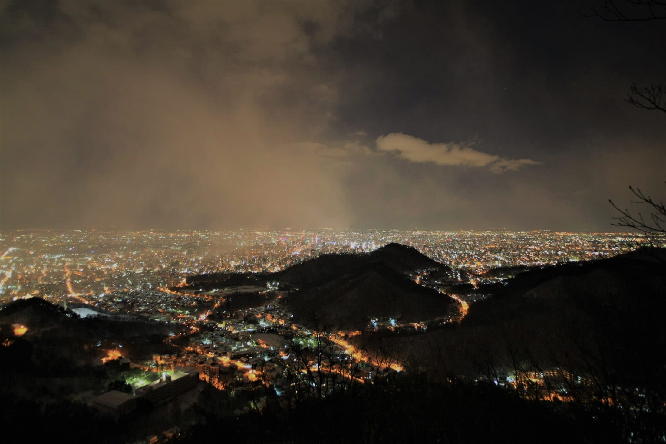 札幌の夜景